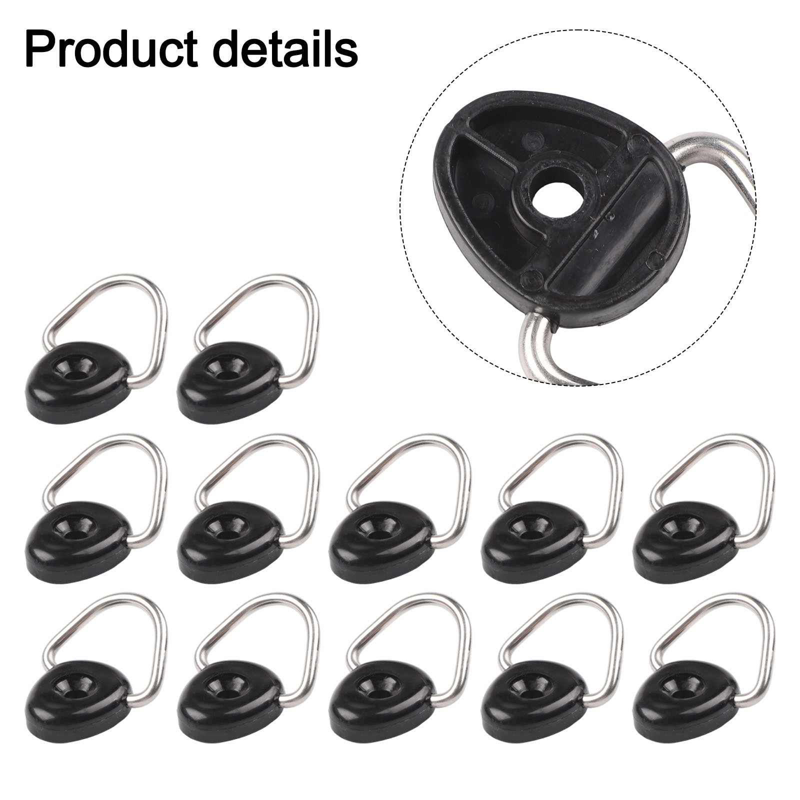 Upgrade your Kayak's Rigging System D Ring Tie Downs for Secure Fastening