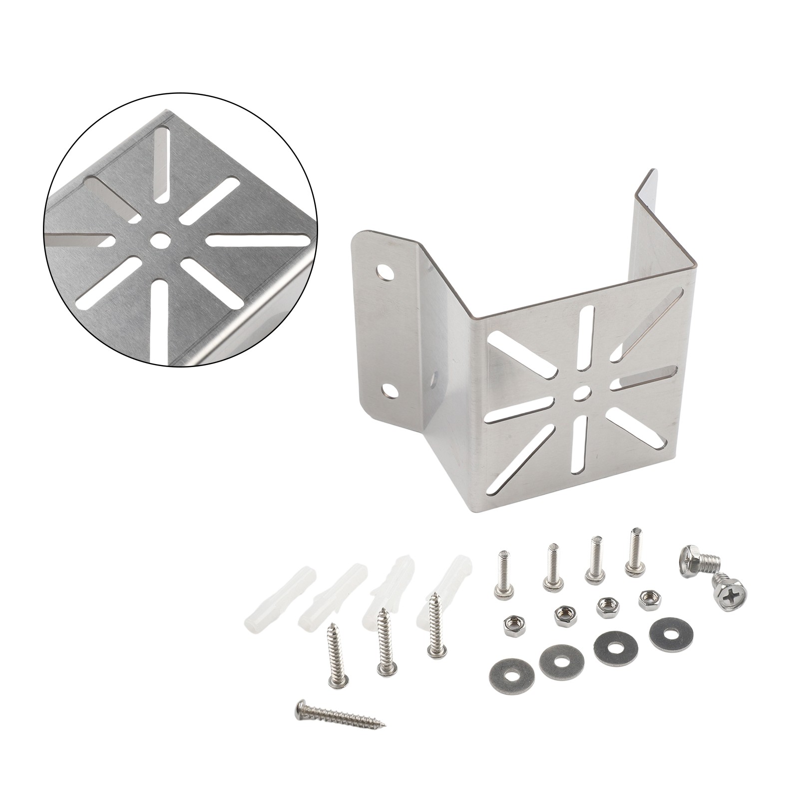 Corner Wall Mount Bracket for Security Camera Sturdy Metal Construction