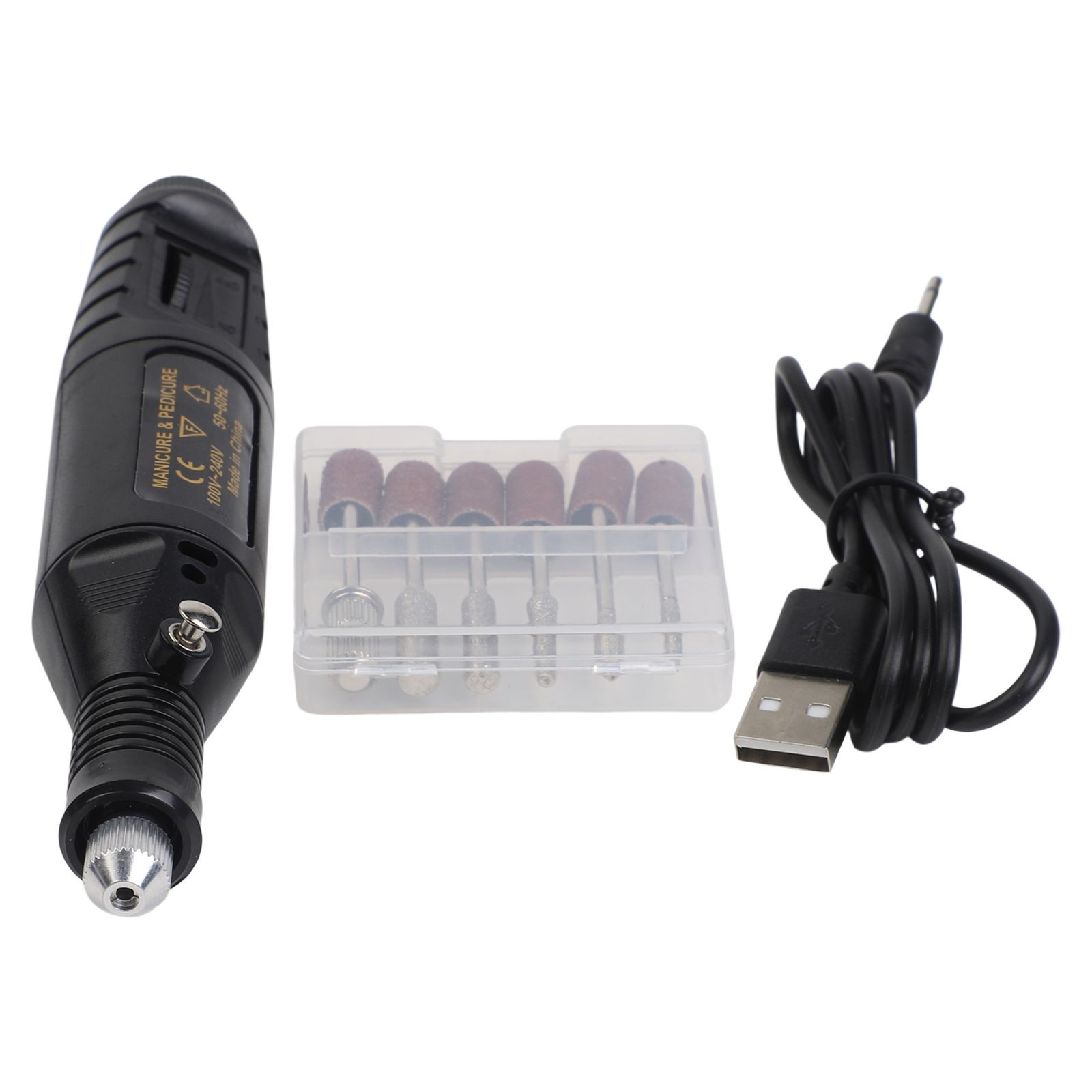 Mini Electric Grinder-Drill Manicure Grinding Rotary Tool Kit Set Polishing-Tool - Picture 31 of 53