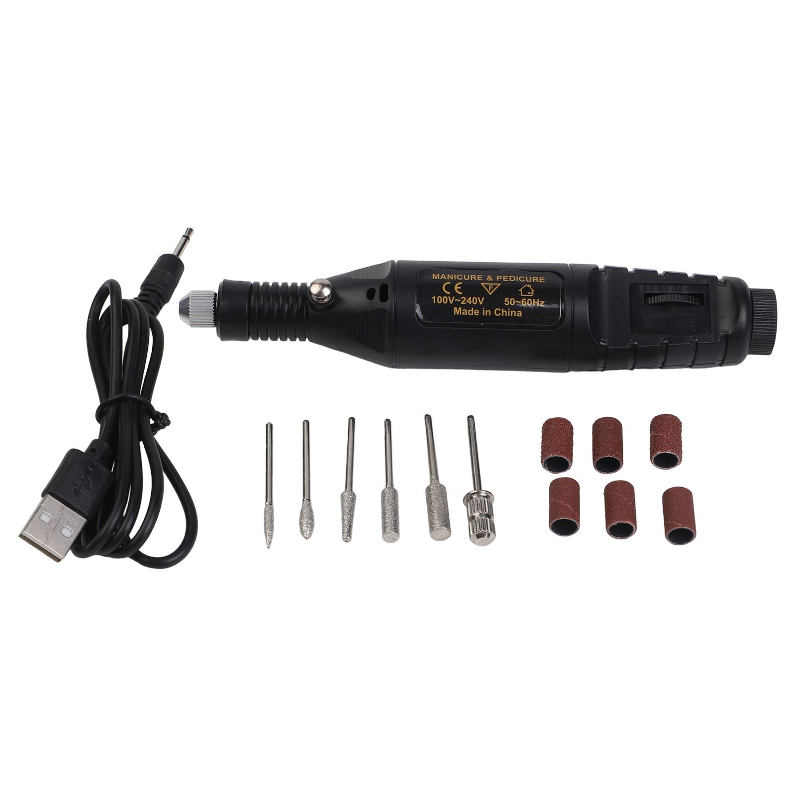 Mini Electric Grinder-Drill Manicure Grinding Rotary Tool Kit Set Polishing-Tool - Picture 36 of 53