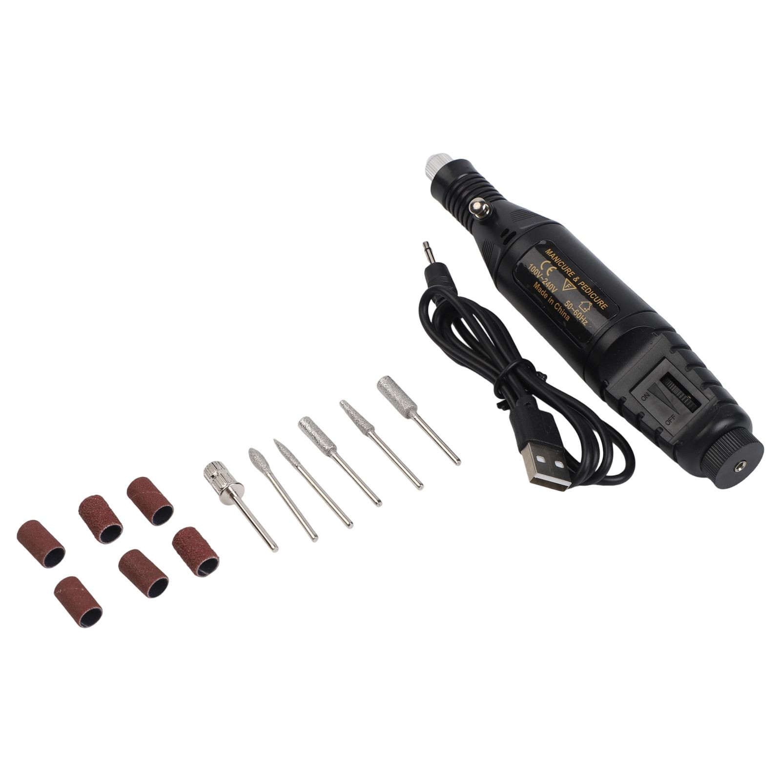 Mini Electric Grinder-Drill Manicure Grinding Rotary Tool Kit Set Polishing-Tool - Picture 32 of 53