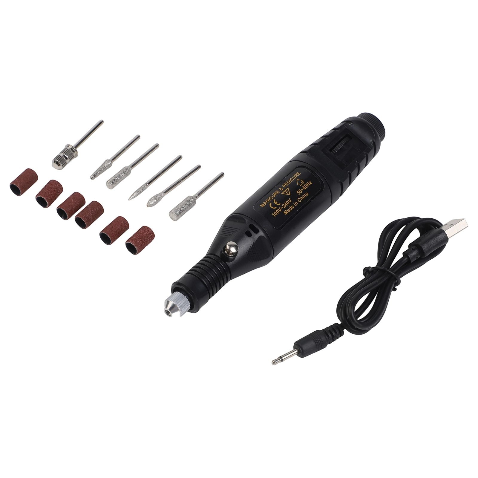 Mini Electric Grinder-Drill Manicure Grinding Rotary Tool Kit Set Polishing-Tool - Picture 33 of 53