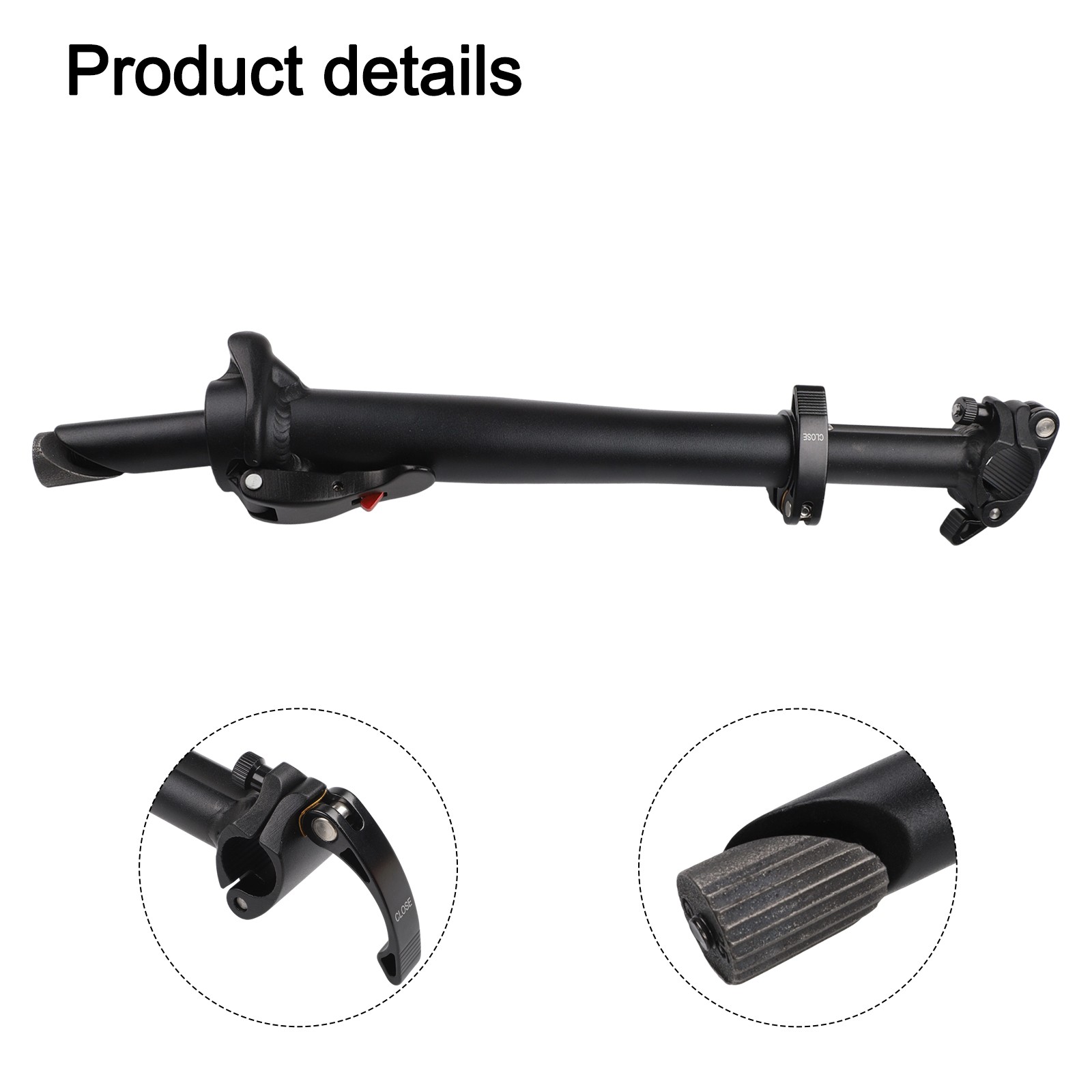 Folding Head Tube Folding Handle Holder Parts Replacement Stand Adjustable - Picture 16 of 37