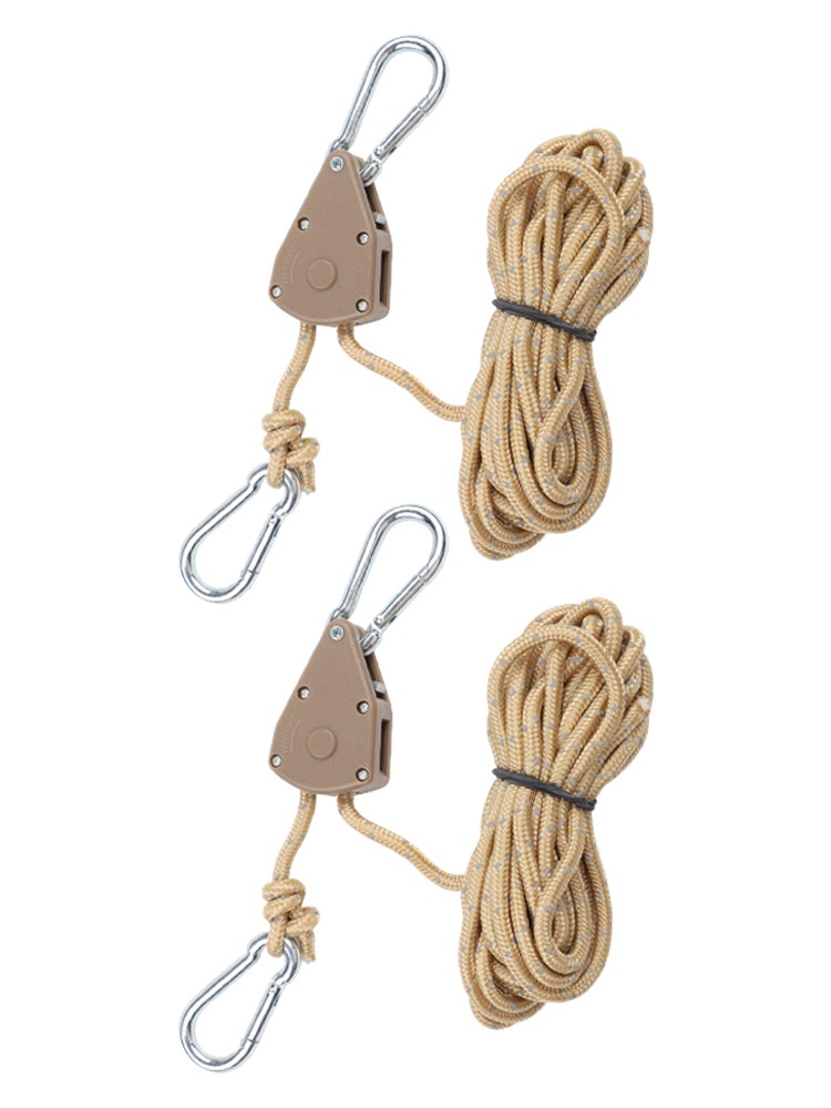 Outdoor Pulley Adjustable Rope Hanger 4mm Thick Rope Multifunctional Tool