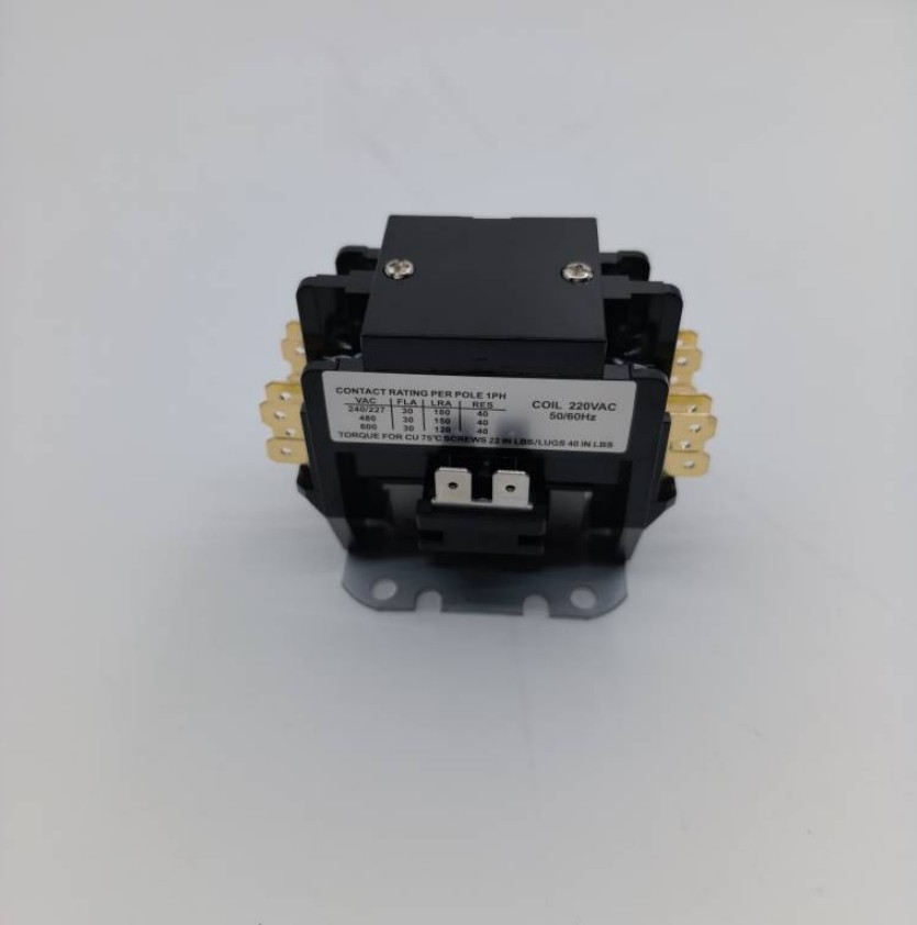 Reliable 2 Pole 220V Motor Contactor for Smooth Air Conditioner Function