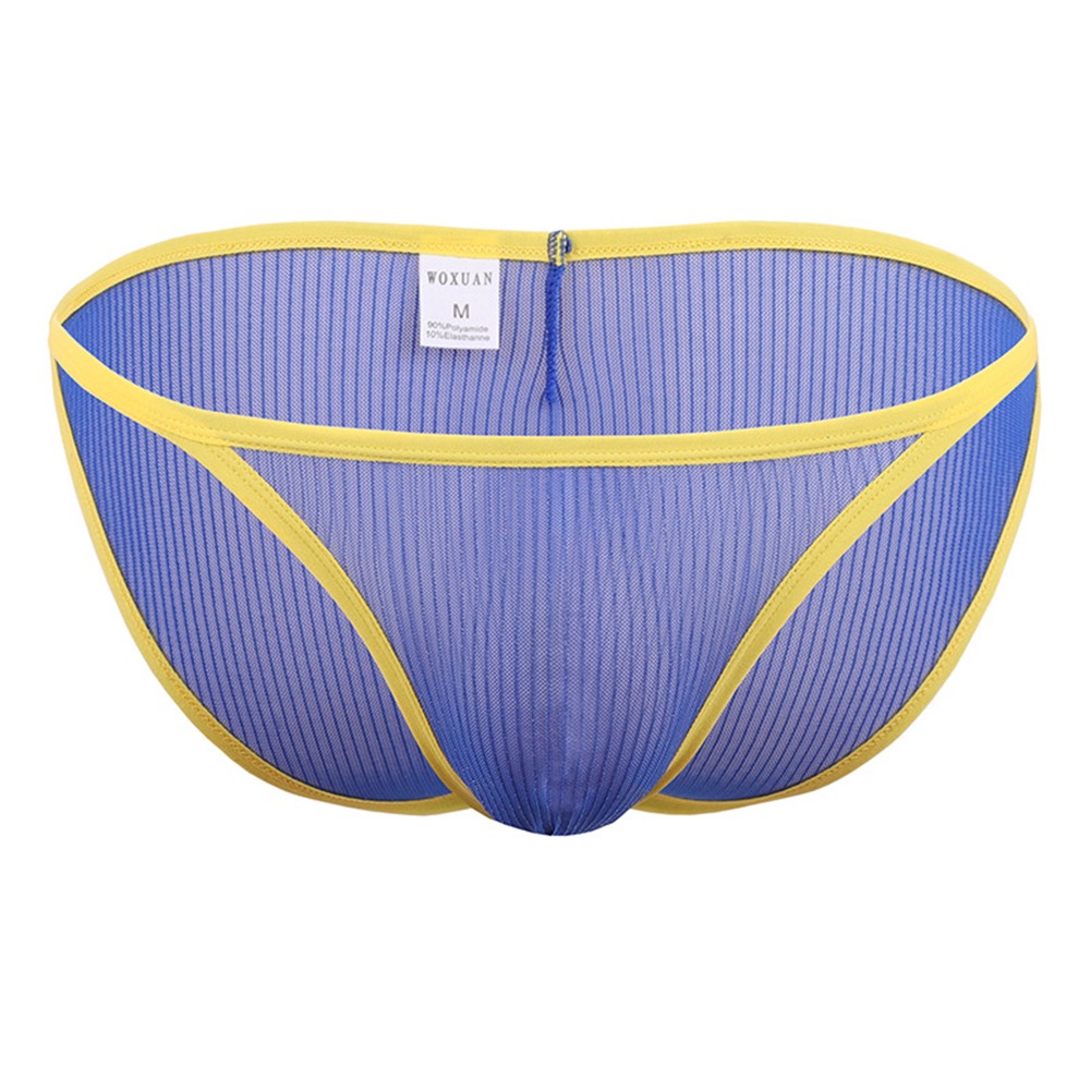 Mens Stretchable Mesh Underwear Breathable Underpants with Gold Spot Pattern - Picture 18 of 27