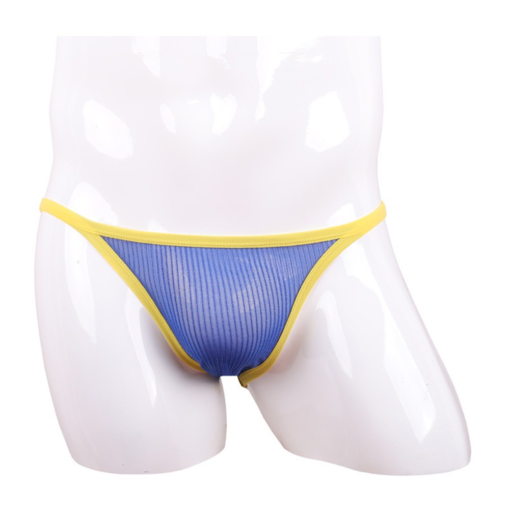 Mens Stretchable Mesh Underwear Breathable Underpants with Gold Spot Pattern - Picture 20 of 27