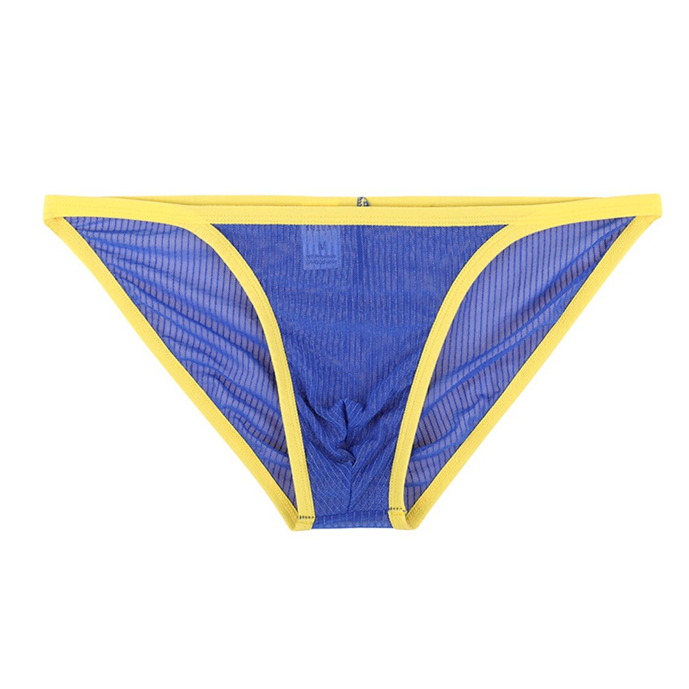 Mens Stretchable Mesh Underwear Breathable Underpants with Gold Spot Pattern - Picture 24 of 27
