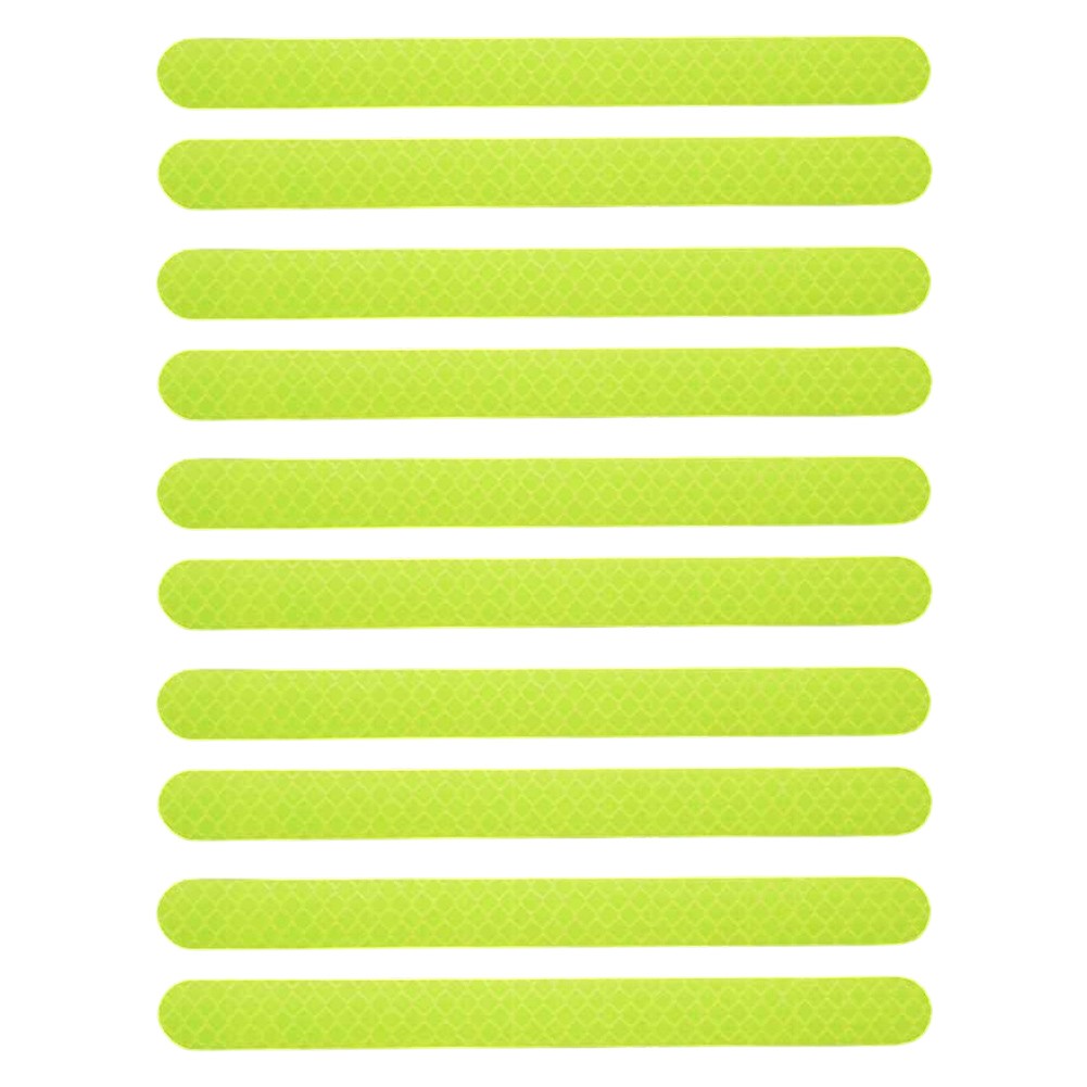 Car Reflective Strip Stickers Multicolor Rearview Mirror Waterproof Set