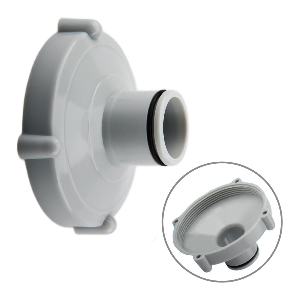 Optimal Connection PVC Blue Pool Hose Adapter Connector for Intex 9 5x9 5x5cm - Picture 41 of 41
