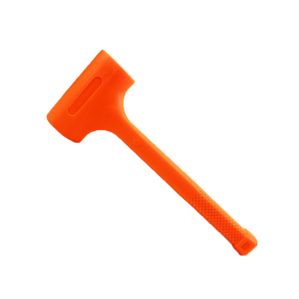 Rubber Dead Blow Hammer Non Rebound No Spark Steel Shot Comfortable Grip
