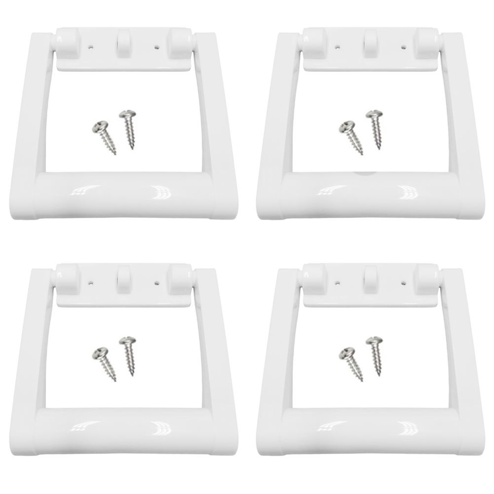 White Plastic Replacement Handles for Igloo Cooler 25 to 72 Quart Model - Picture 19 of 19