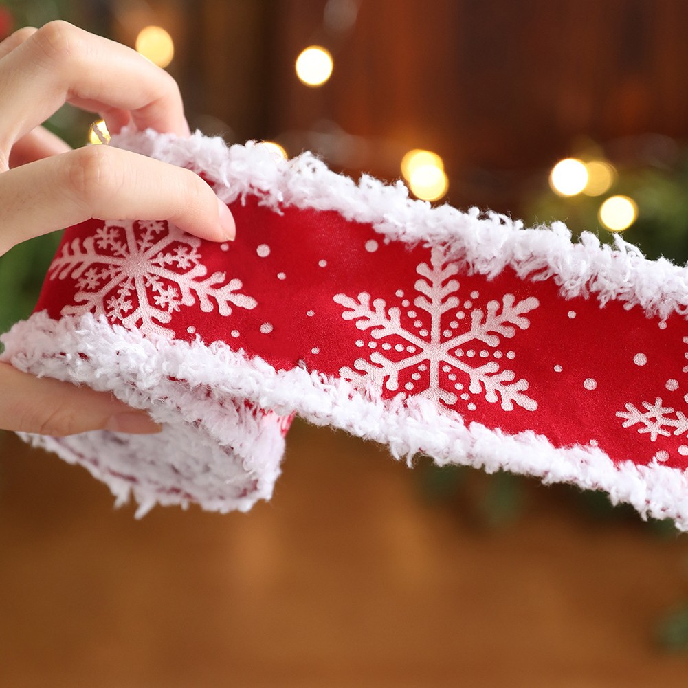 Christmas Velvet Ribbon 2 Rolls for Crafting Fabric Projects Holiday Decor - Picture 24 of 25