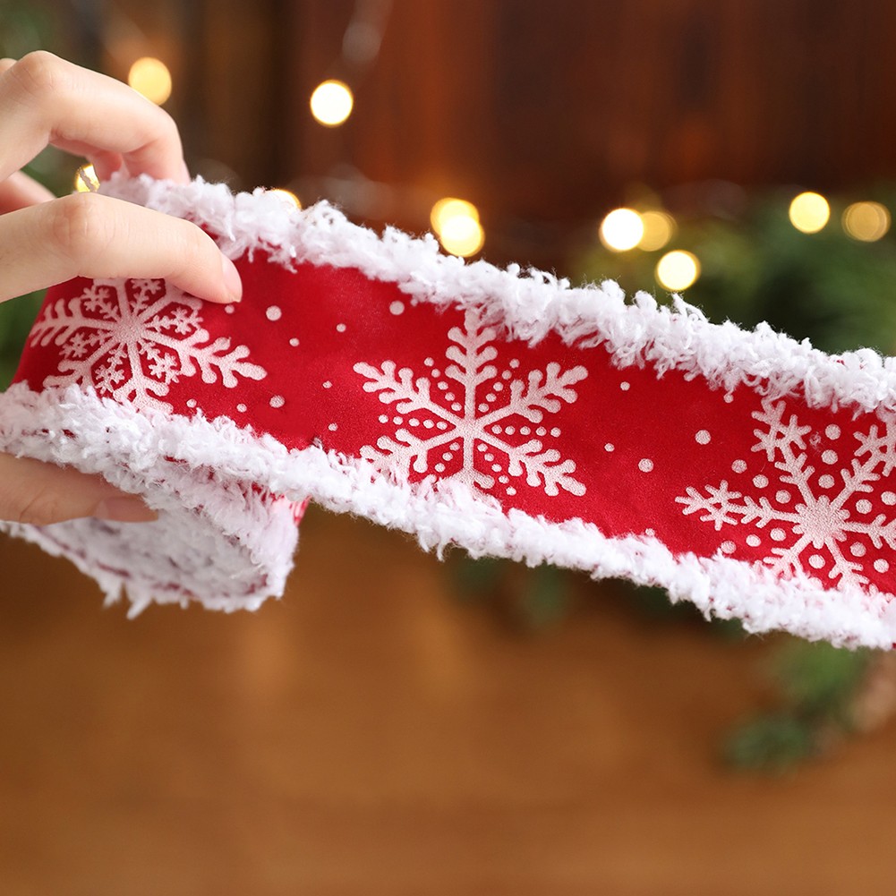 Christmas Velvet Ribbon 2 Rolls for Crafting Fabric Projects Holiday Decor - Picture 25 of 25