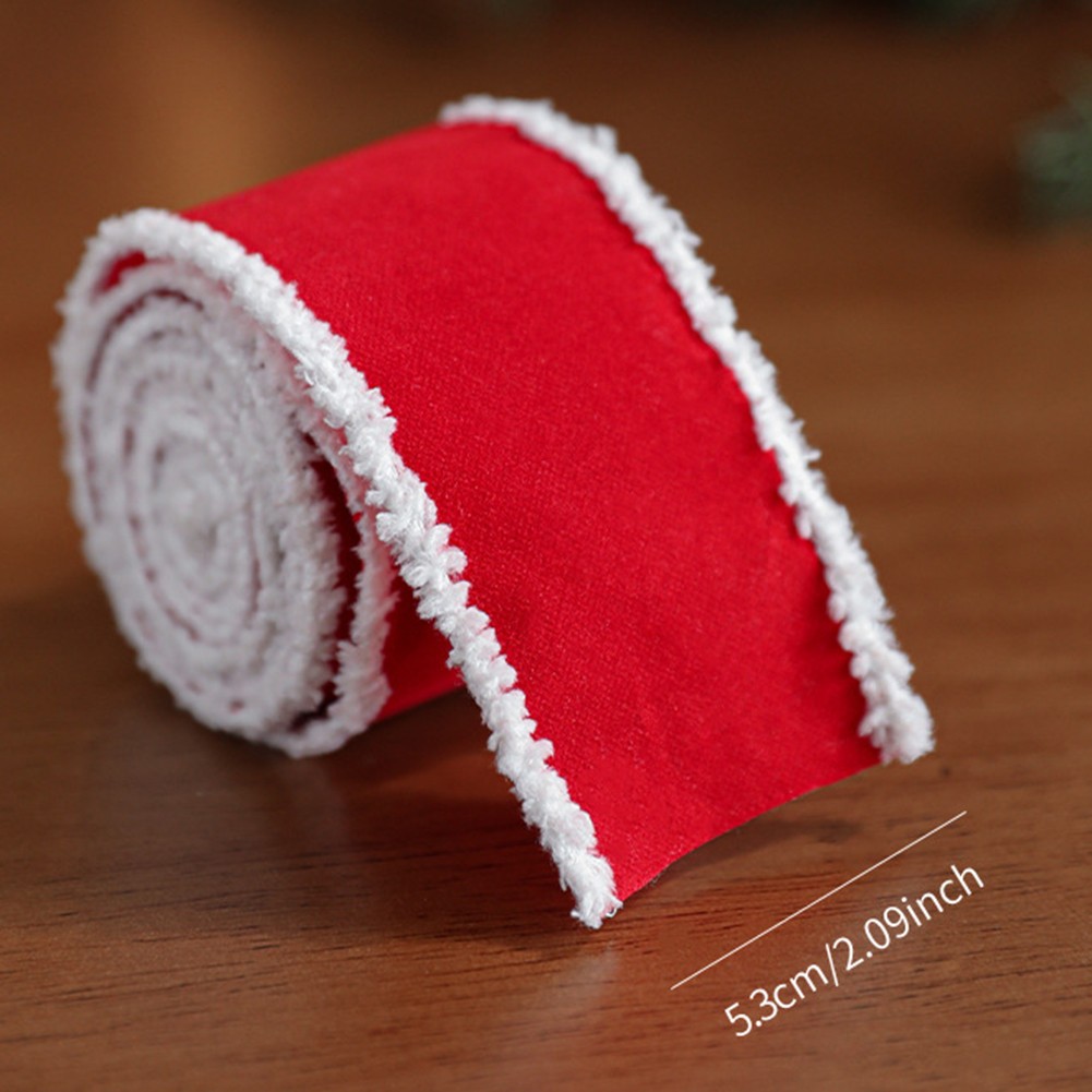 Christmas Velvet Ribbon 2 Rolls for Crafting Fabric Projects Holiday Decor - Picture 13 of 25