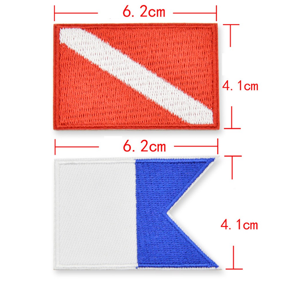 Scuba Diving Patches Fade-resistant Colors Versatile Application For Clothing - Picture 9 of 12