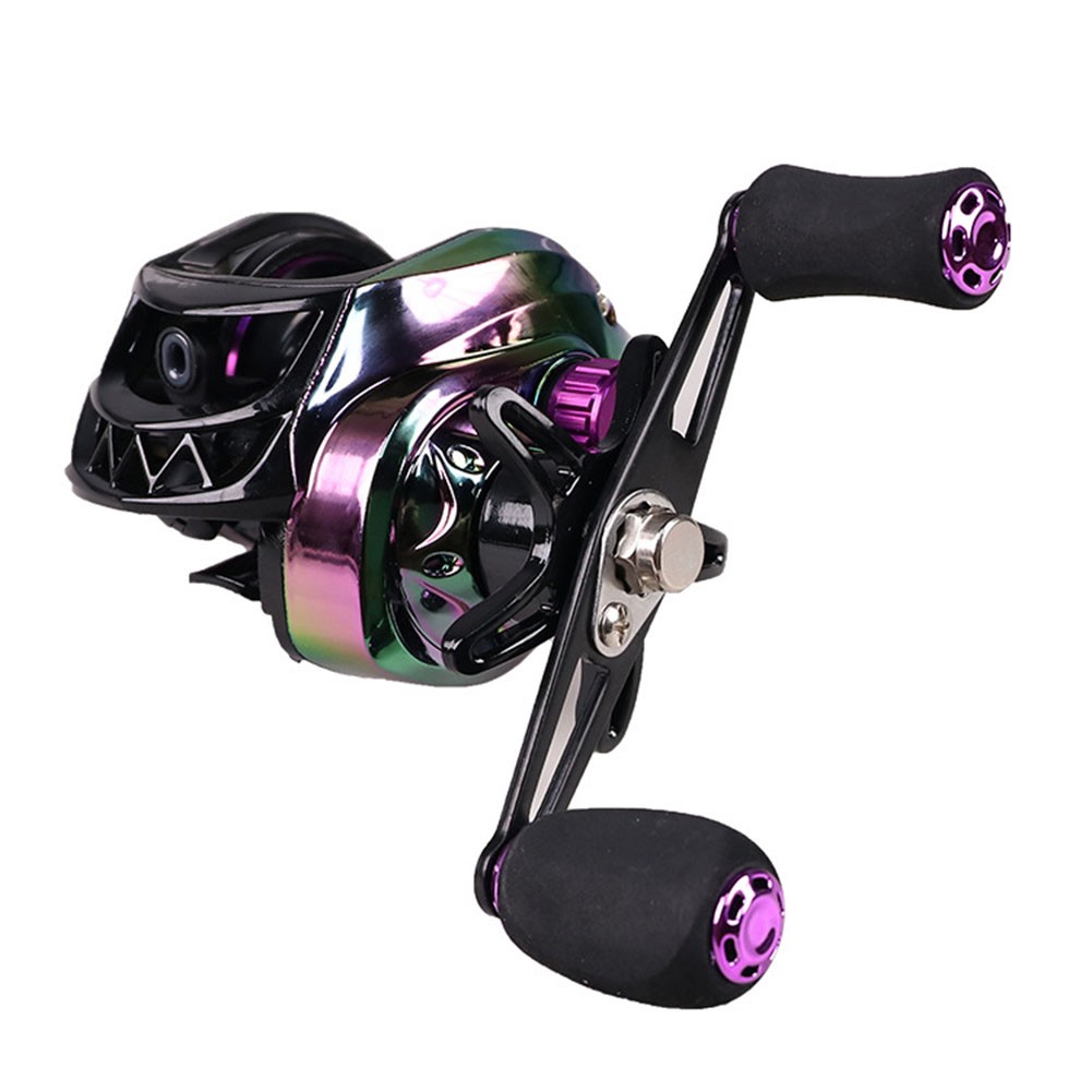 7.2:1 Gear Magnetic Brake System Fishing Trip 12-Position Brake 208 Grams