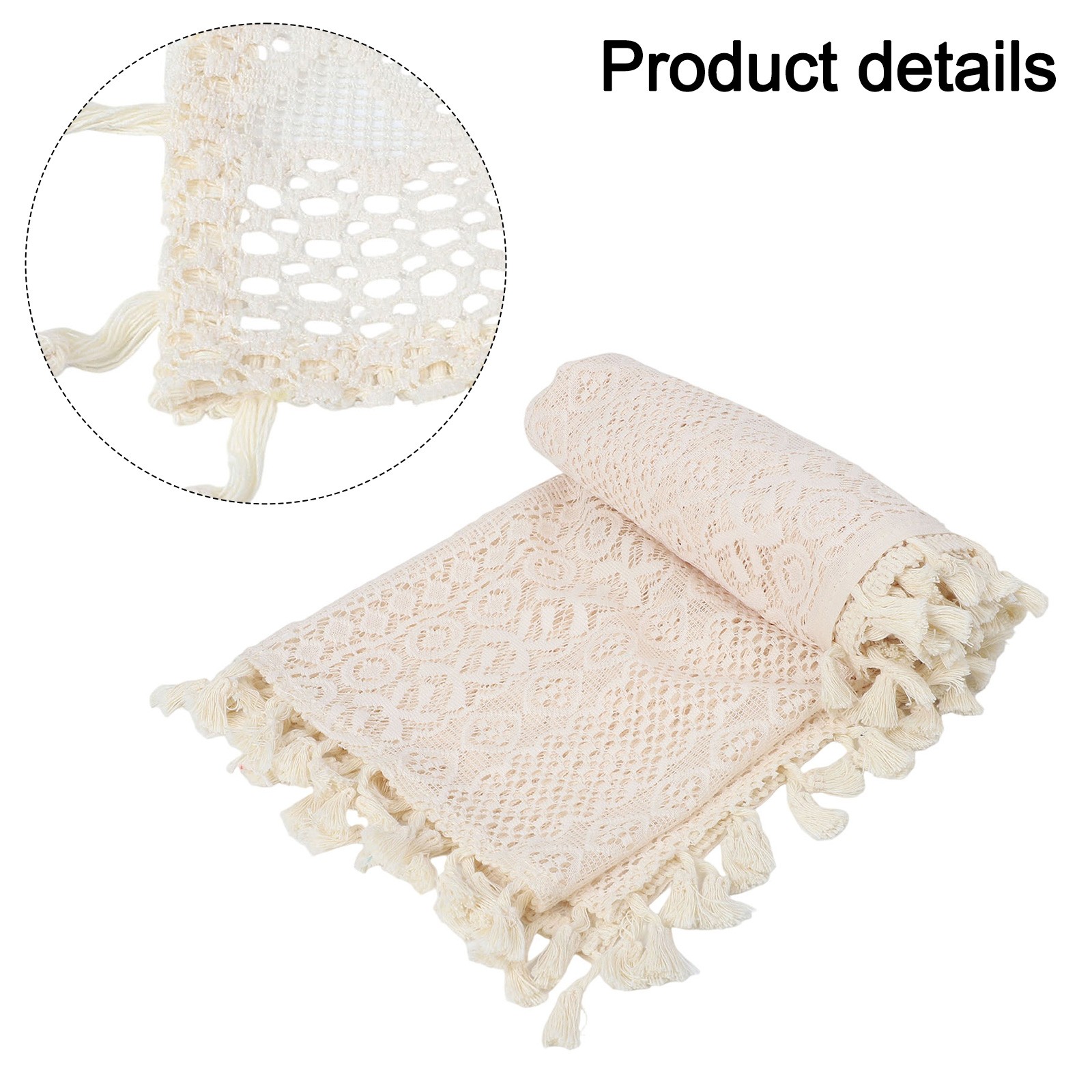 Decorative Table Cover Dust Proofing Cover Ambient Look Decorative Feature