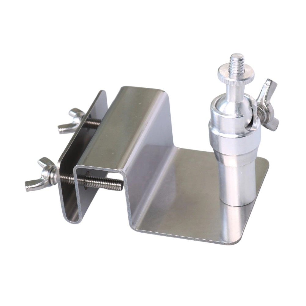 Solar Panel Holder Adjustable Gutter Mount for Eufy and For Arlo Surveillance