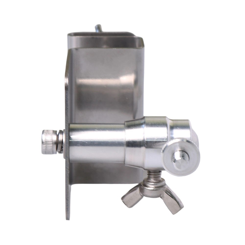 Solar Panel Holder Adjustable Gutter Mount for Eufy and For Arlo Surveillance