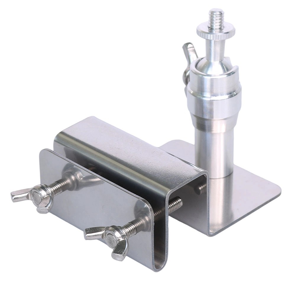 Solar Panel Holder Adjustable Gutter Mount for Eufy and For Arlo Surveillance