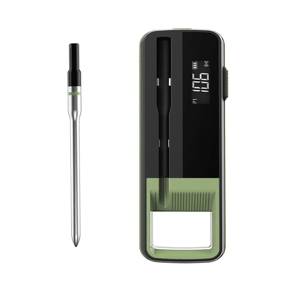Wireless Meat Thermometer for Grill with App Alerts and 304 Stainless Probe