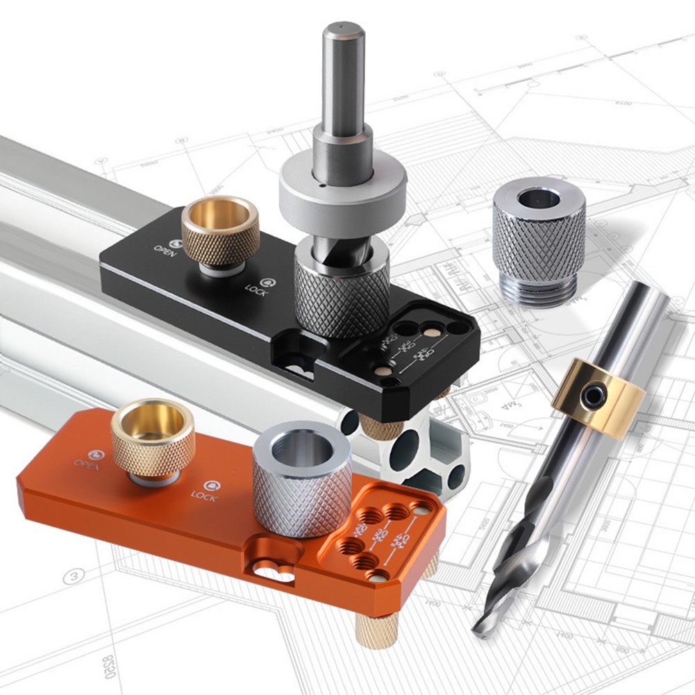 Gabarit De Perçage Pour Profilés Alu – 20/30/40 Series, Outil DIY Compact