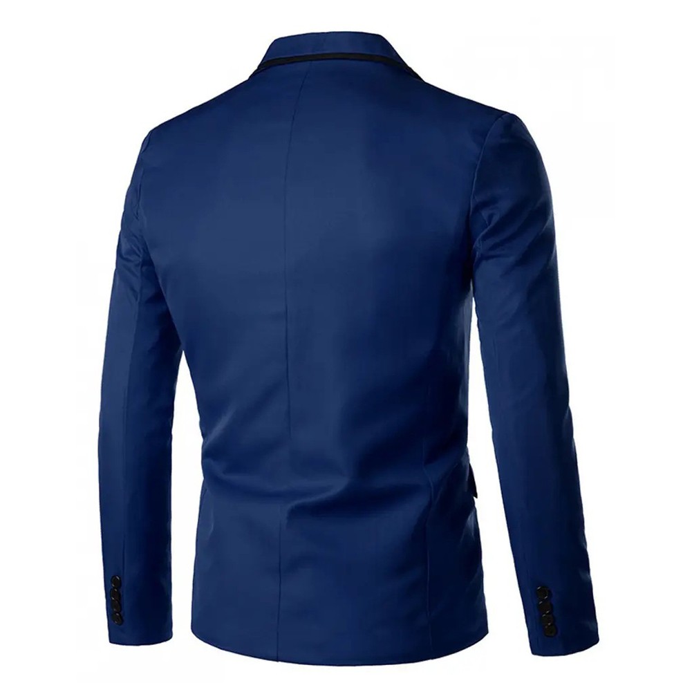Casual Suit Jacket Business Jacket Business Meetings 5% Spandex 95% Polyester - Picture 15 of 24