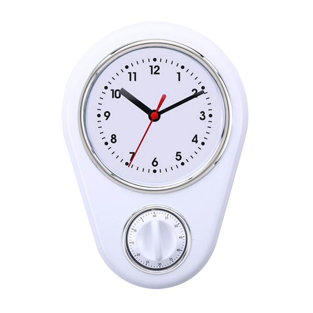 9 Inch Kitchen Timer Wall Clock Innovative Multifunction Quartz Clock New