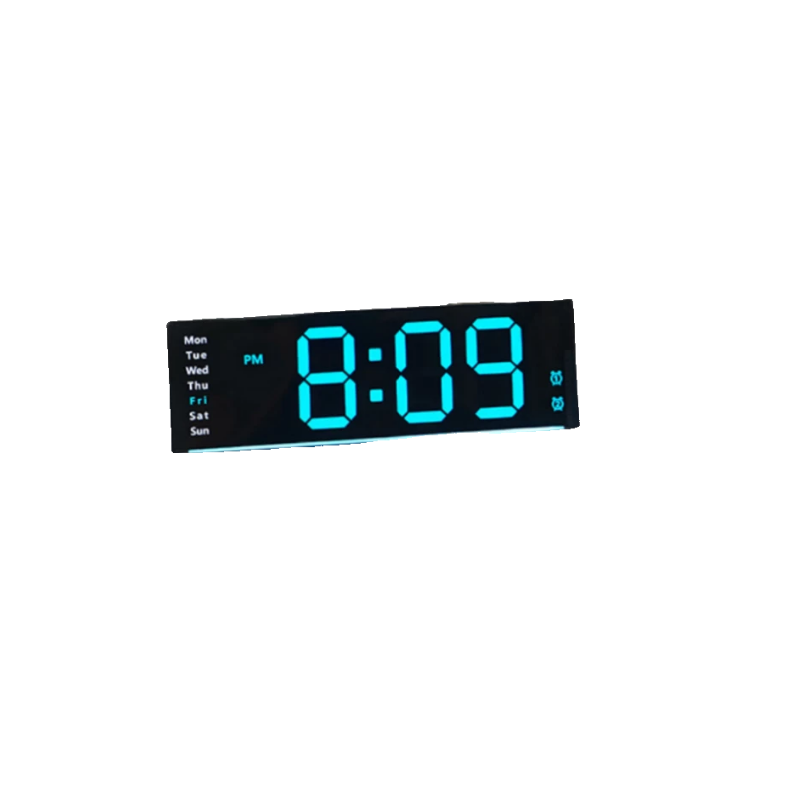 Grande Horloge Murale LED avec Minuterie Alarme et Capteur Éclairage Ambiant Co - Picture 17 of 20
