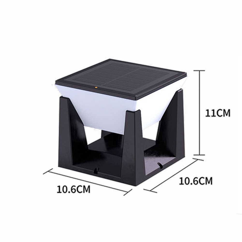Outdoor Solar Base Light LED Path Light Weather Resistant IP65 for Garden