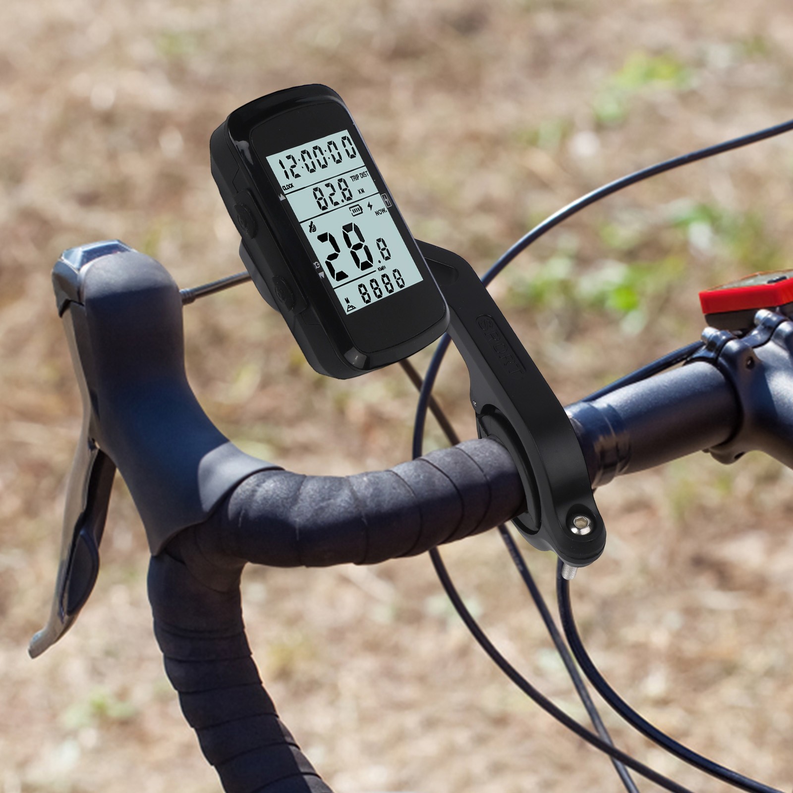 Bicycle GPS Speedometer Outdoor Cycling Computer Backlight Design For Bicycles - Picture 26 of 36