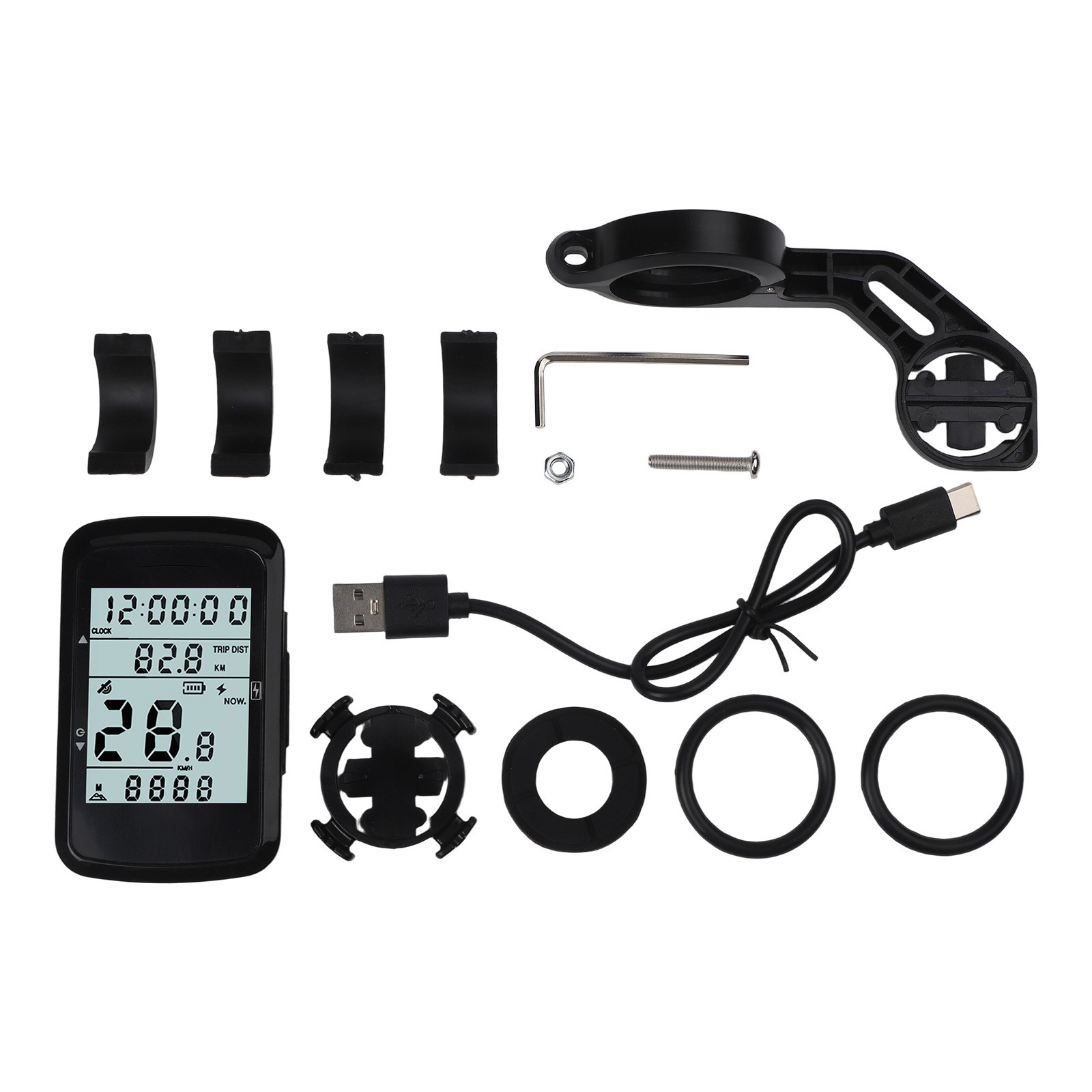 Bicycle GPS Speedometer Outdoor Cycling Computer Backlight Design For Bicycles - Picture 32 of 36