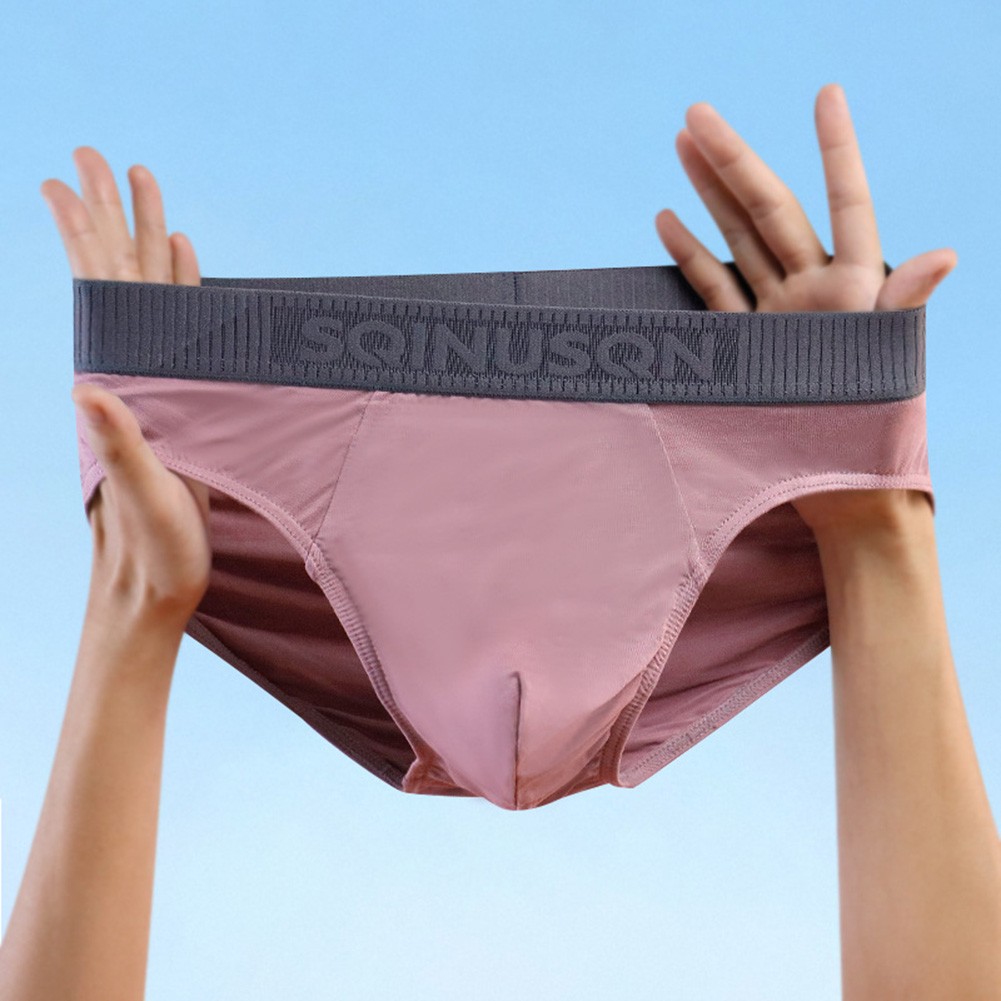 Mens Breathable Soft Underwear Thin Briefs Comfortable Pouch Underpants Design - Picture 24 of 24