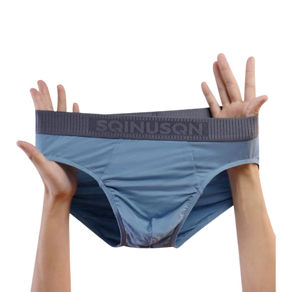 Mens Breathable Soft Underwear Thin Briefs Comfortable Pouch Underpants Design - Picture 16 of 24