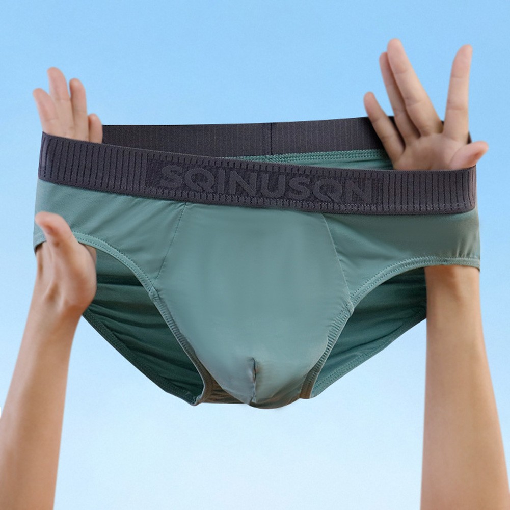 Mens Breathable Soft Underwear Thin Briefs Comfortable Pouch Underpants Design - Picture 22 of 24