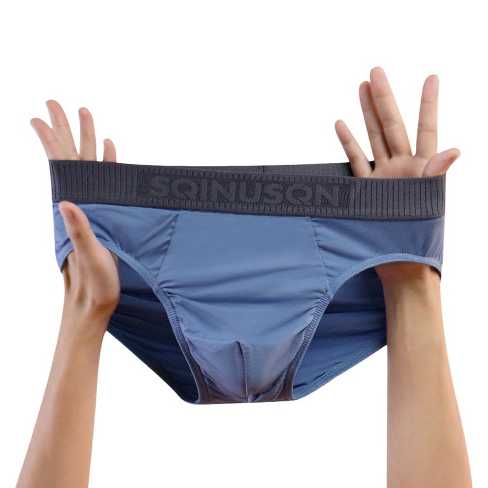 Mens Breathable Soft Underwear Thin Briefs Comfortable Pouch Underpants Design - Picture 11 of 24