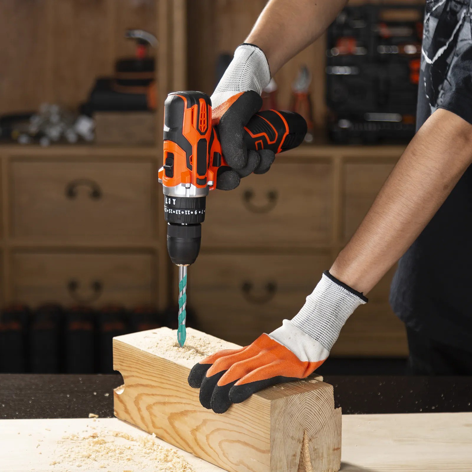 3PC Eccentric Drill Bits for Efficient For Glass Wood Metal Tile Drilling