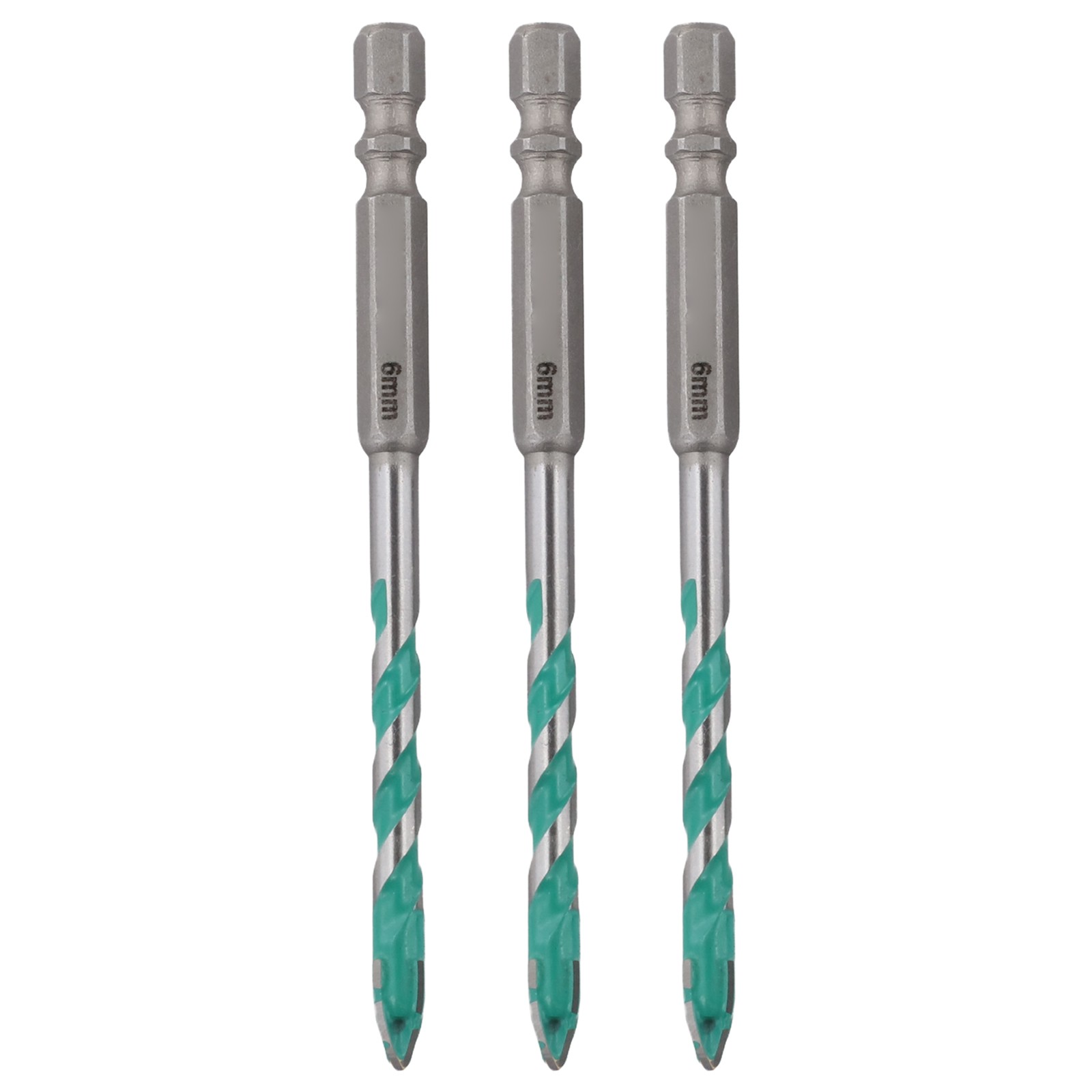 3PC Eccentric Drill Bits for Efficient For Glass Wood Metal Tile Drilling