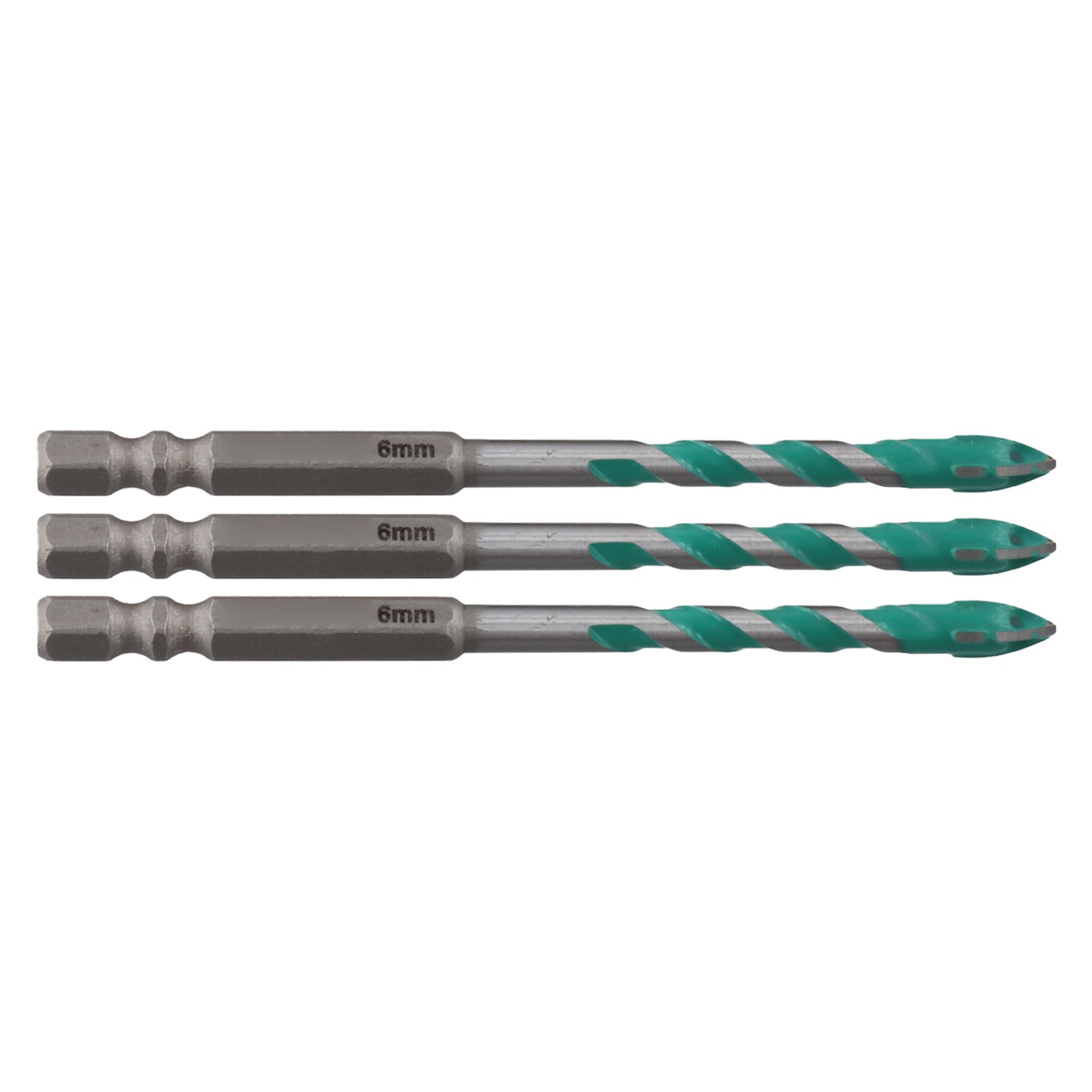3PC Eccentric Drill Bits for Efficient For Glass Wood Metal Tile Drilling