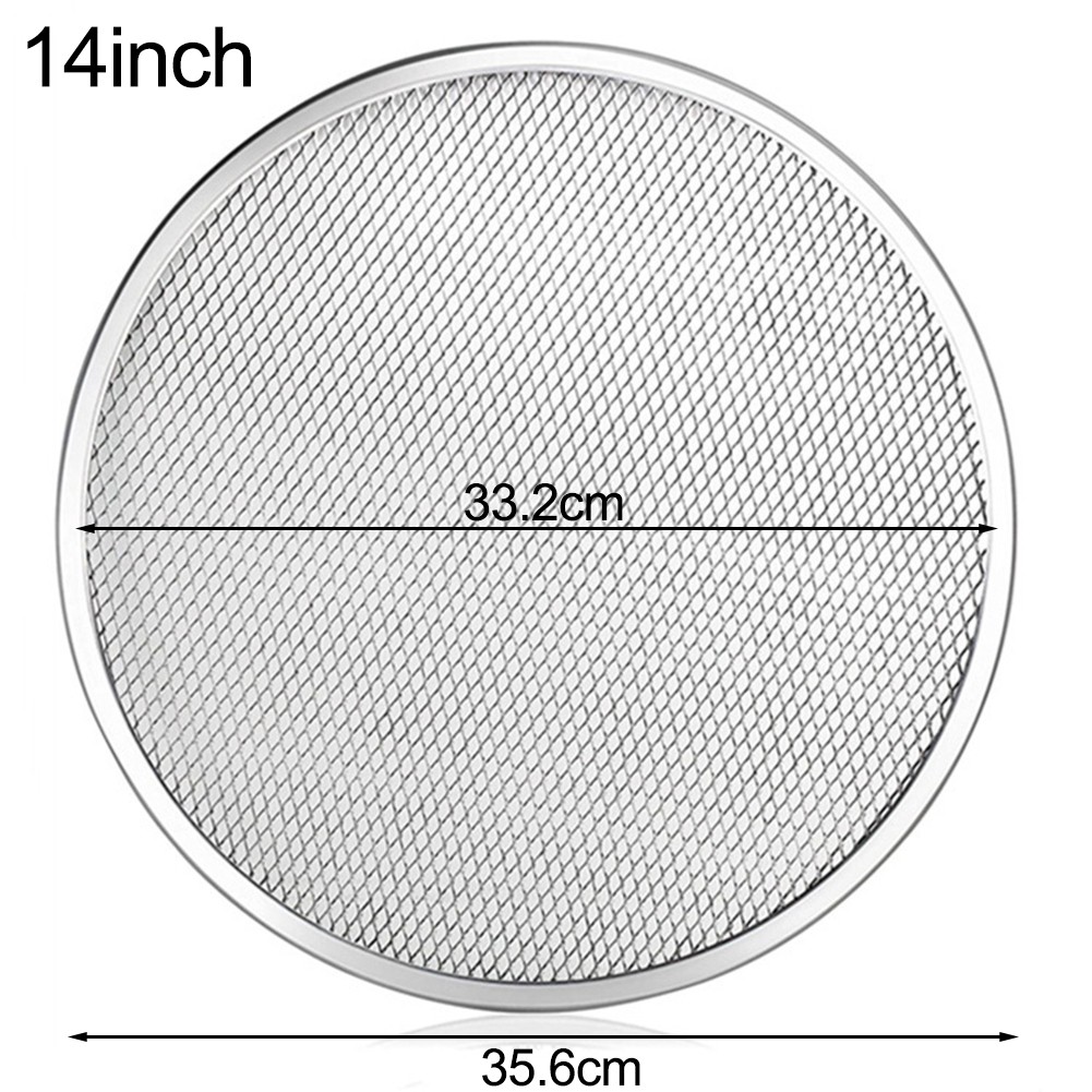 Non Aluminum Mesh Pizza Screen 8 to 20 Inch Stainless Steel Baking Tray - Picture 72 of 129