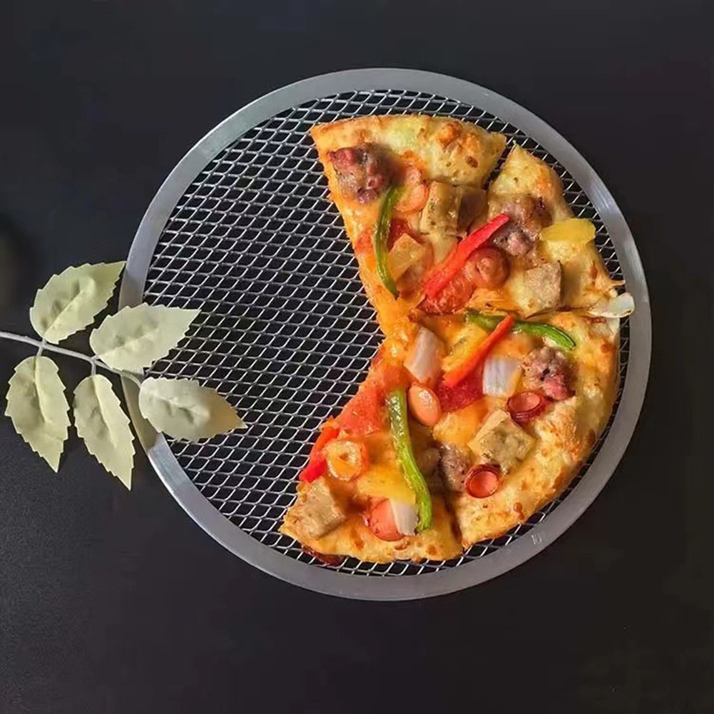 Non Aluminum Mesh Pizza Screen 8 to 20 Inch Stainless Steel Baking Tray - Picture 19 of 129