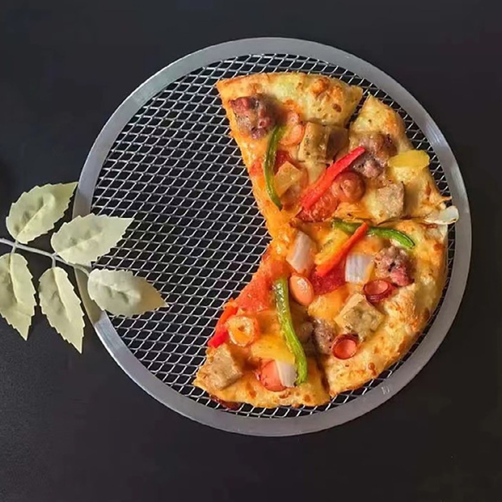 Non Aluminum Mesh Pizza Screen 8 to 20 Inch Stainless Steel Baking Tray - Picture 68 of 129