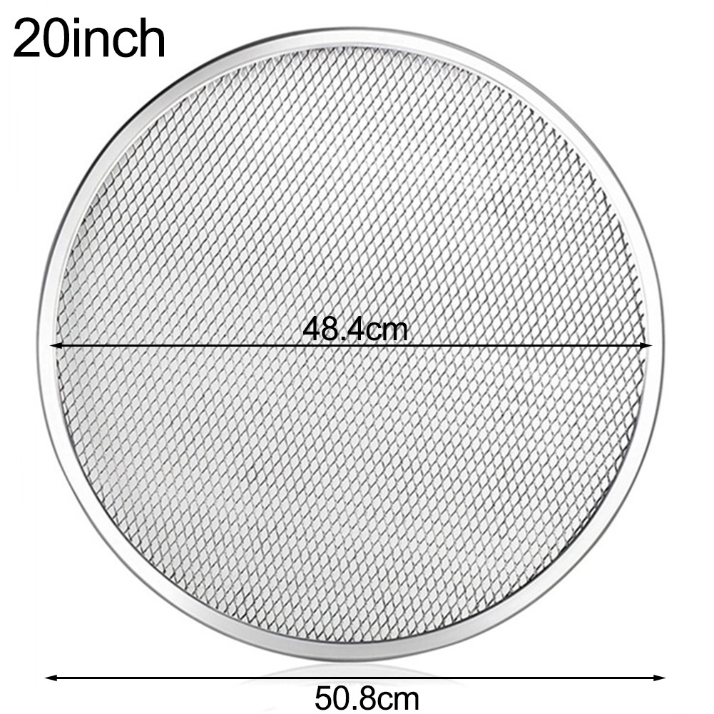 Non Aluminum Mesh Pizza Screen 8 to 20 Inch Stainless Steel Baking Tray - Picture 120 of 129