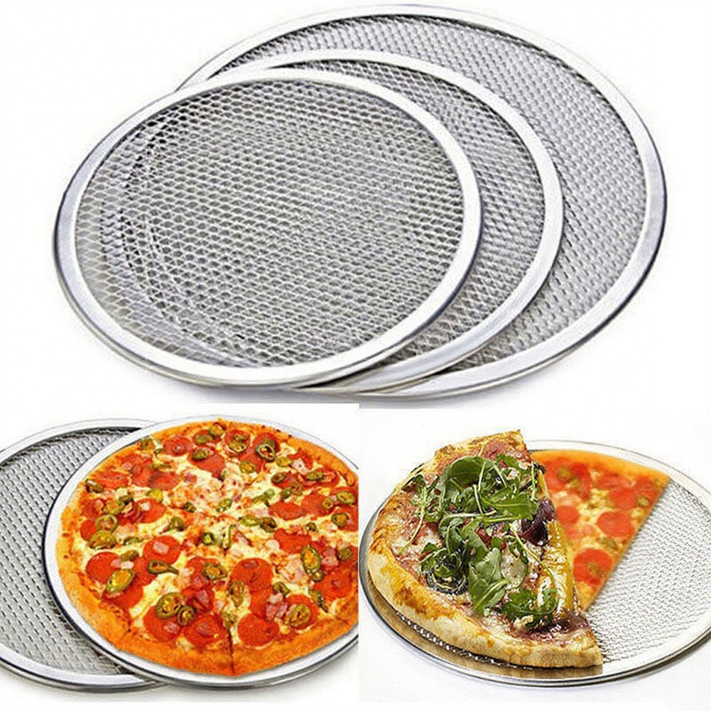 Non Aluminum Mesh Pizza Screen 8 to 20 Inch Stainless Steel Baking Tray - Picture 13 of 129