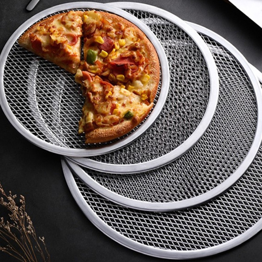 Non Aluminum Mesh Pizza Screen 8 to 20 Inch Stainless Steel Baking Tray - Picture 20 of 129