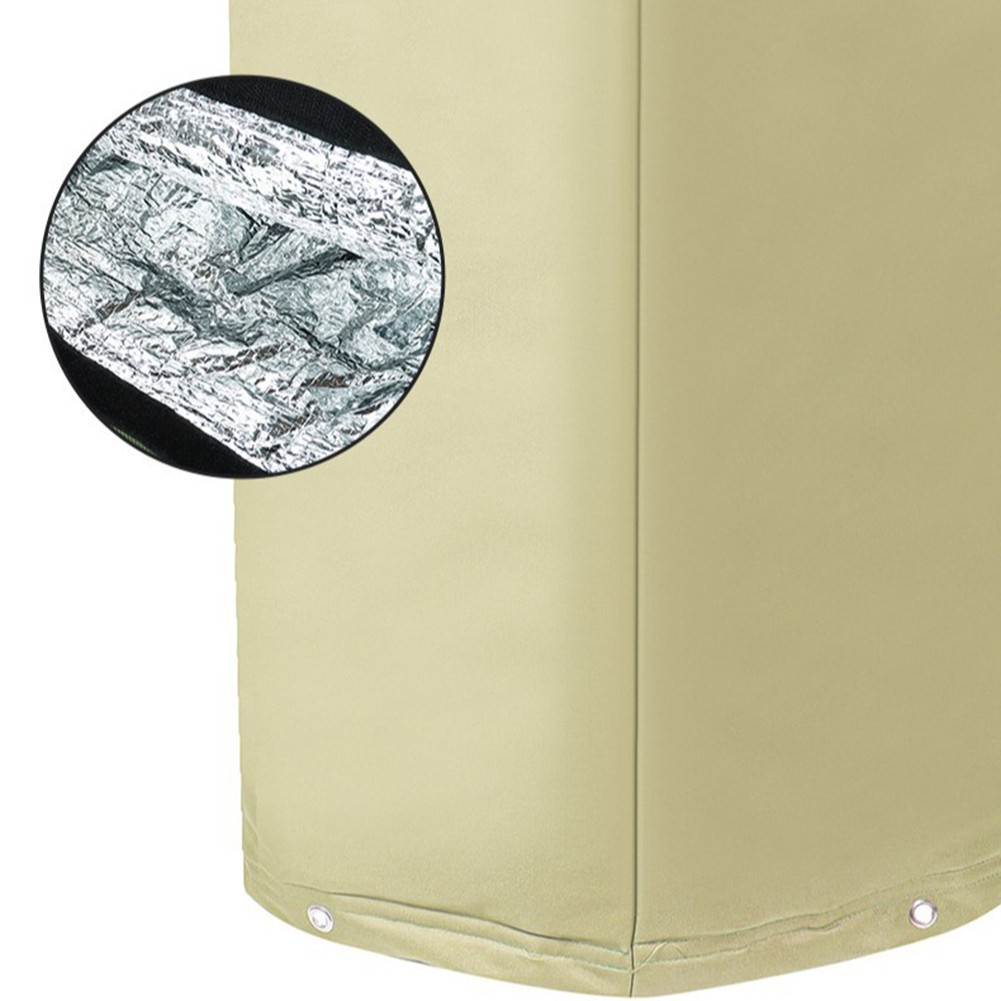 Insulated Cover for Outdoor Pressure Tank and Pump Freeze Guard Weatherproof
