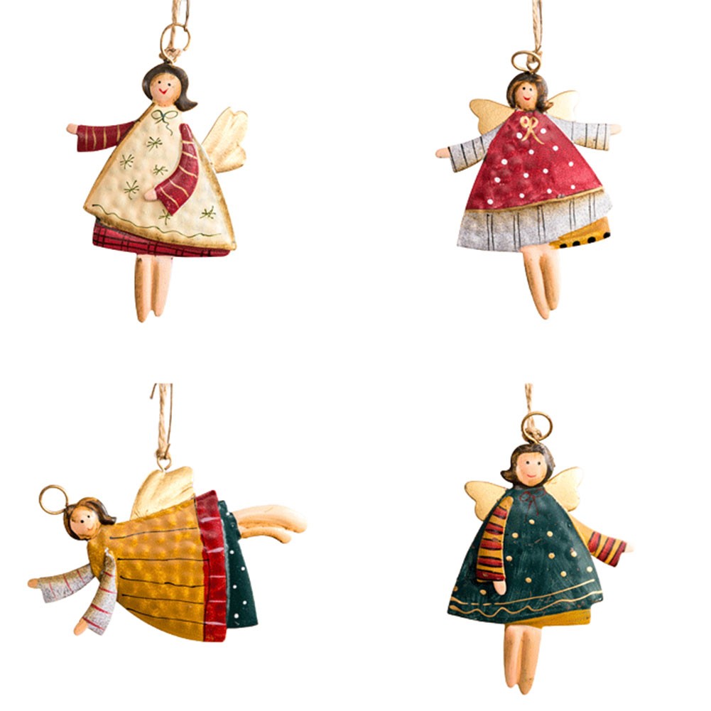 Christmas Angel Pendants Attention-Catching Ornaments Charming Holiday Decor - Picture 19 of 35