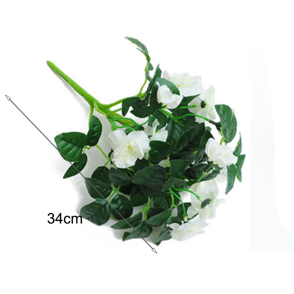Arrangement Fleur Artificielle avec Clôture pour Maison Salon et Décoration Ex - Picture 17 of 36