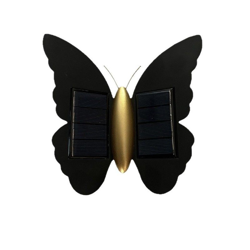 Butterfly Design Solar Wall Light IP65 Waterproof for Indoor Outdoor Use